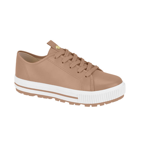 Tênis Casual Nude Feminino Moleca.
