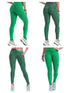 Legging Dupla face Estampa Floral Verde