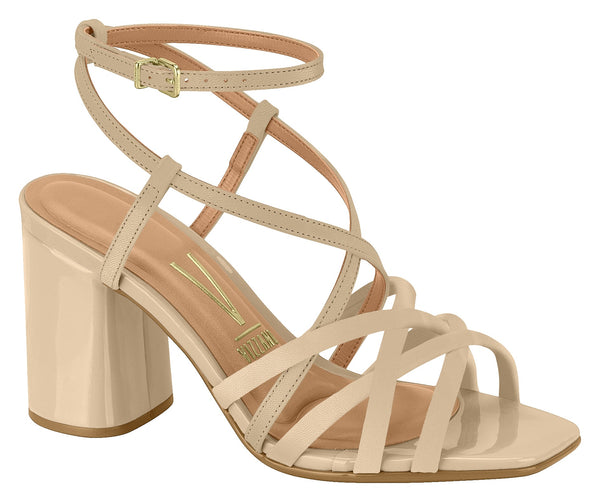 Sandália Beige Pelica Vizzano