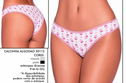Calcinha tanga algodão