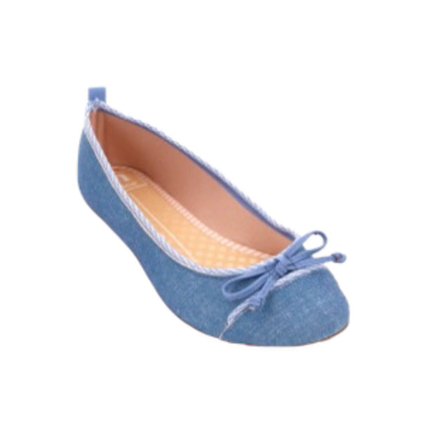 Sapatilha jeans Moleca.