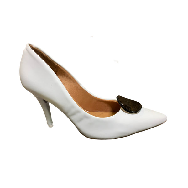 ⚜️Scarpin White Vizzano✅