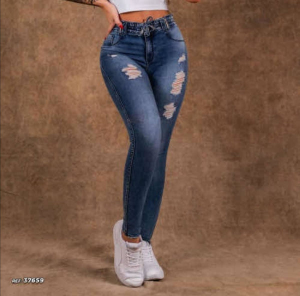 PIT BULL CALÇA SKINNY FEMININA💫