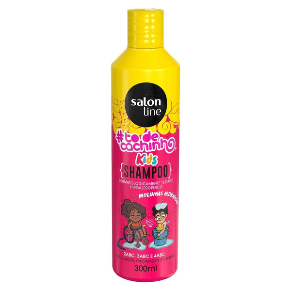 Shampoo #todecachinho Kids Molinhas Salon Line 300ml