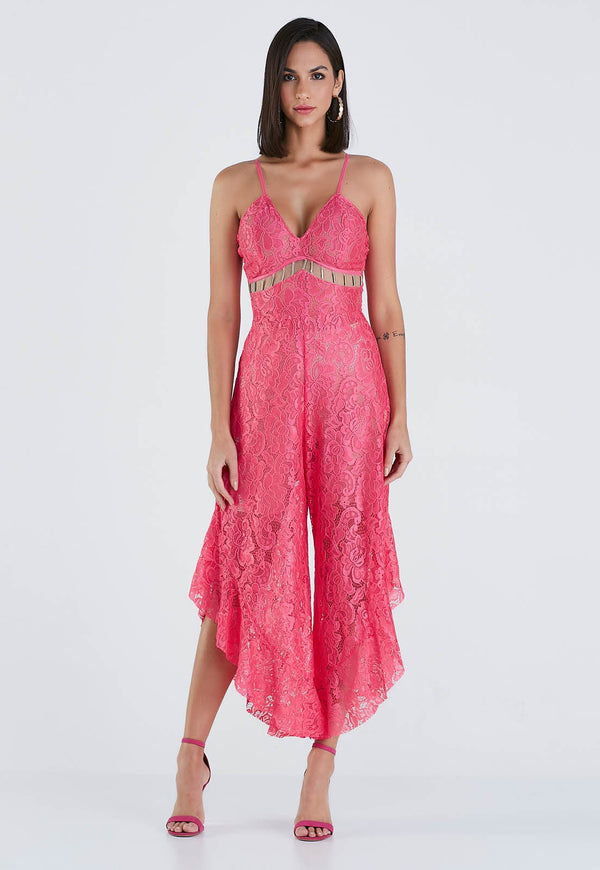 Macacão rendado pantacourt hot pants💫