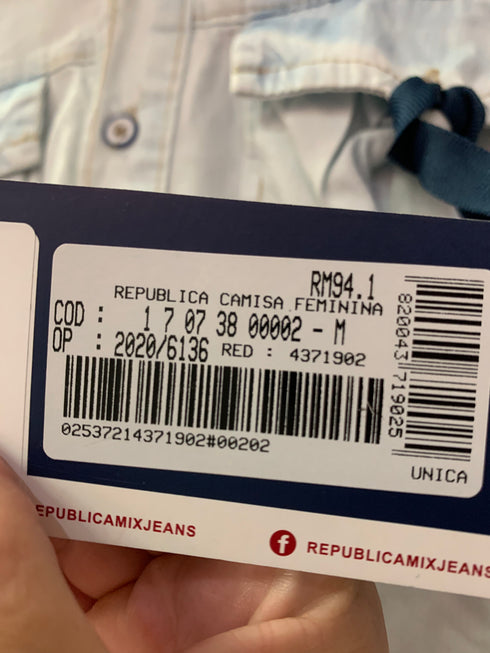 CAMISA REPÚBLICA FEMININA💫