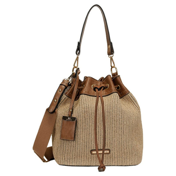 …BOLSA SACO GRANDE EM PALHA COM DETALHE PESPONTOS