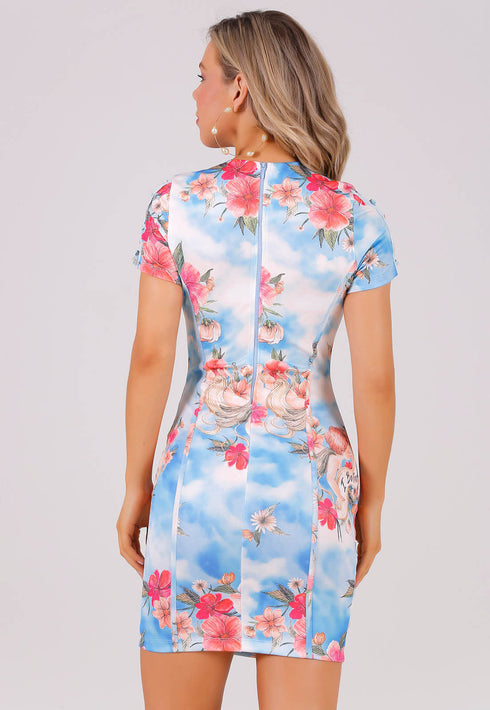 Vestido Azul I BelievePerfect way💫