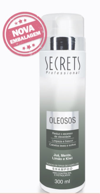 Shampoo Secrets - Cabelos oleosos