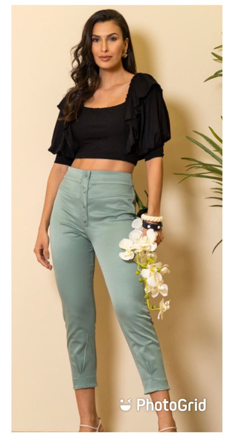 Calça Alfaiataria Pregas💫