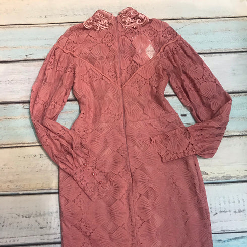 VESTIDO DE RENDA EVASÊ 344 💫