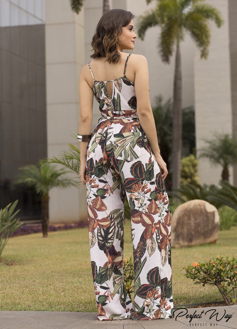 Perfect Way conjunto regata com calça pantalona 2527💫