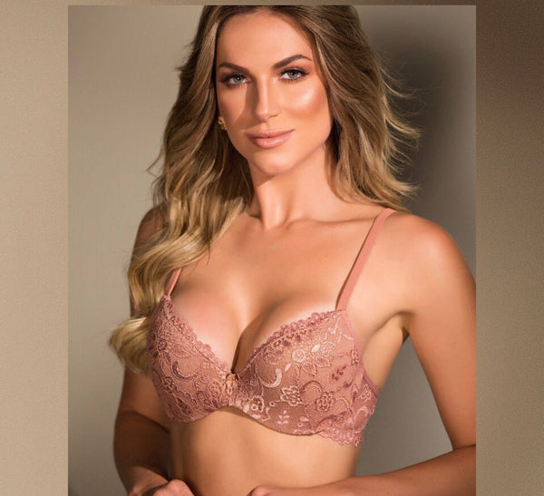 Sutiã Super Push Up azul marinho