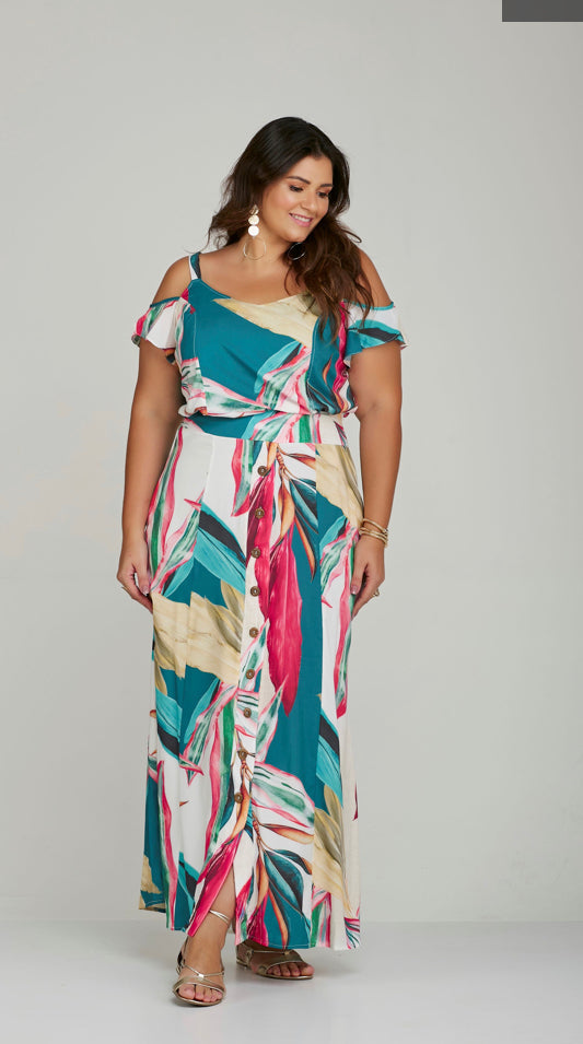 Conjunto blusa e saia 💫