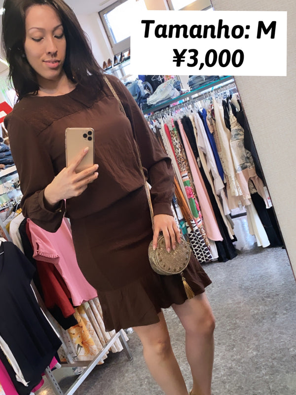 Vestido De manga longa Moikana️💫