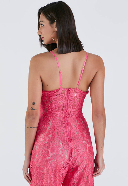 Macacão rendado pantacourt hot pants💫