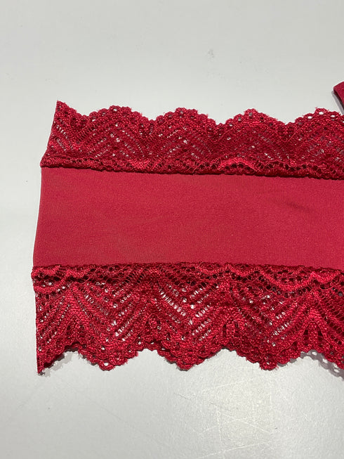 Calcinha em microfibra com renda