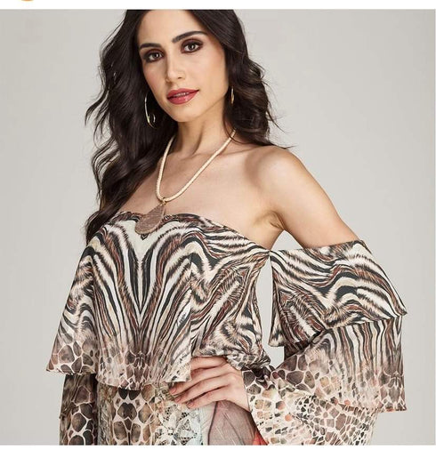 Vestido Manga ciganinha💫