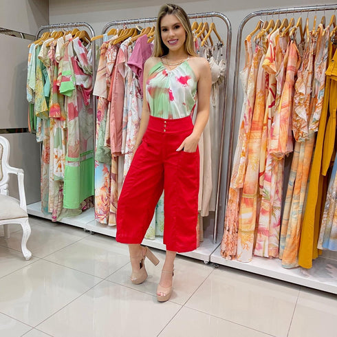 Body Decote transpassado detalhe metal💫