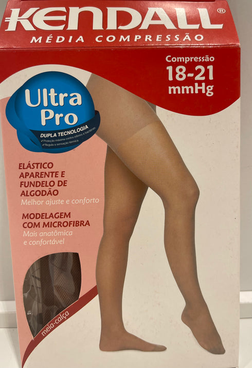 Meia Kendall Média Compressão Com Ponteira
