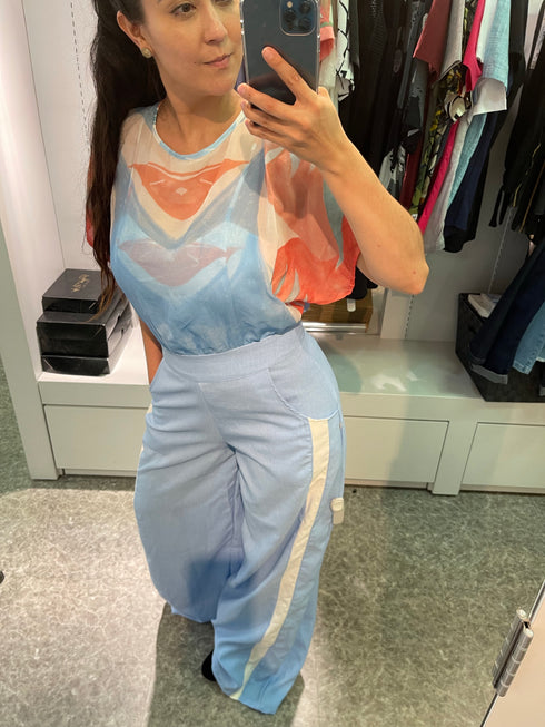 Macacão Pantalona com Top LUXO 2806💫