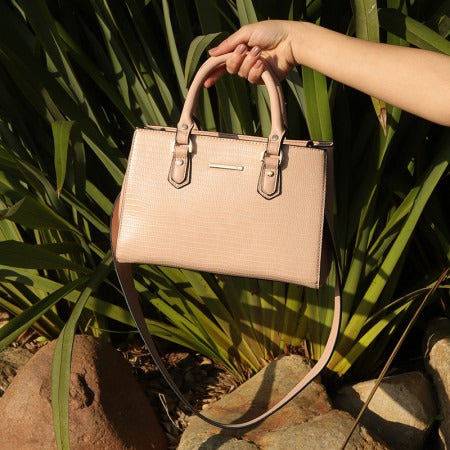 BOLSA SATCHEL GRANDE LEZARD