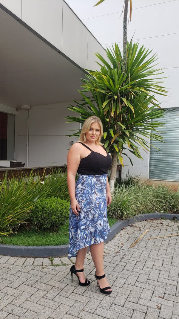 Plus Size Vestido Mullet💫