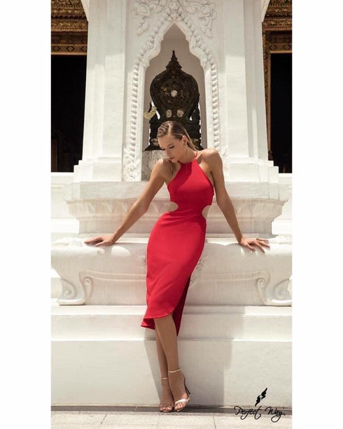 Vestido Justo Detalhe