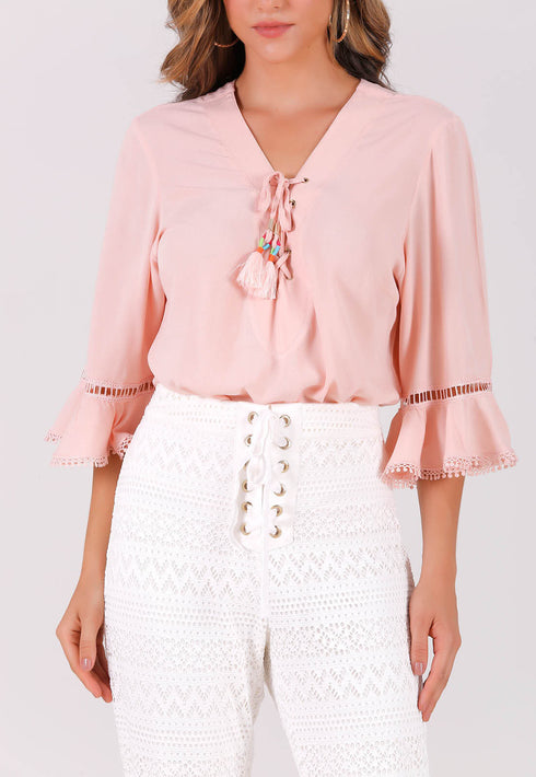 BATA SOLTINHA COM DECOTE EM V💫