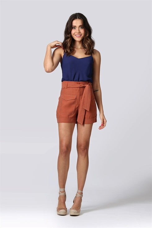 Regata de alcinha azul  - Trimix