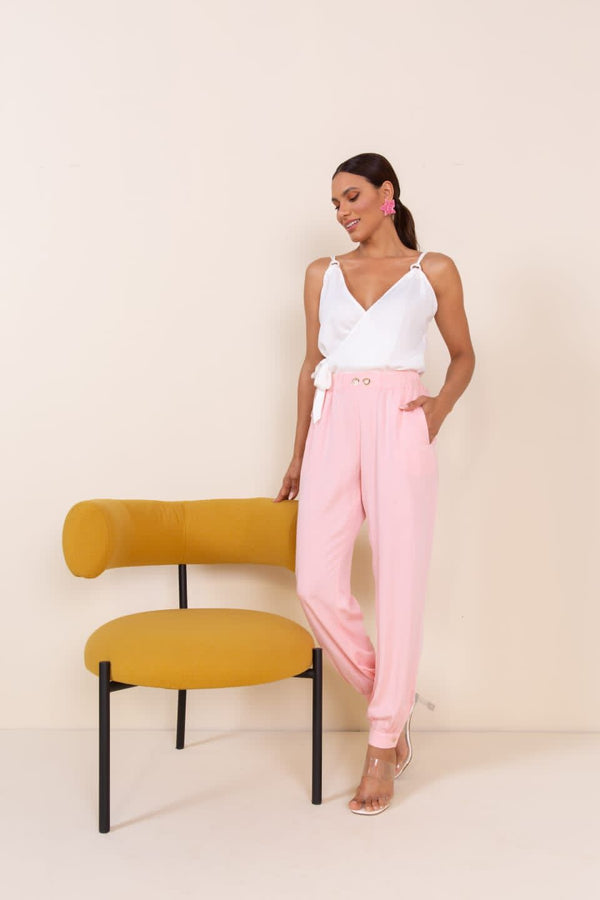 Calça com Elástico 💫