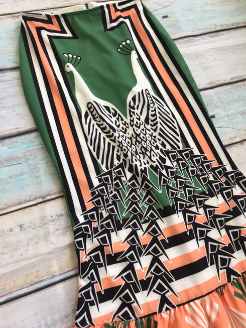 Saia Mondabelle Luana Pássaros💫