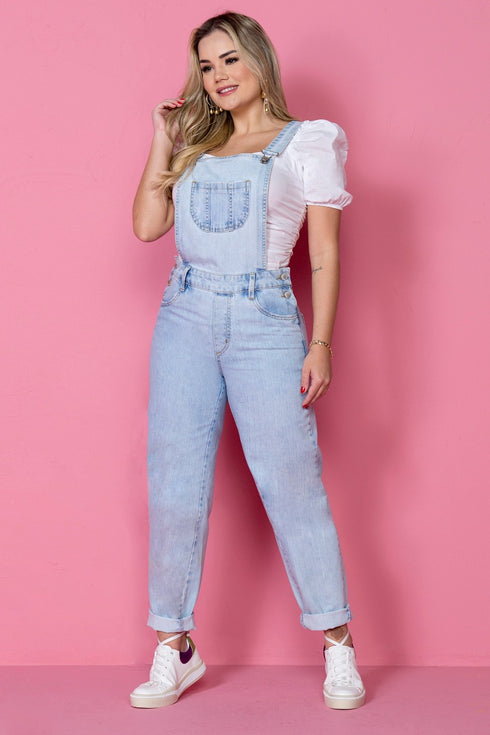 Macacão Longo azul claro 💫