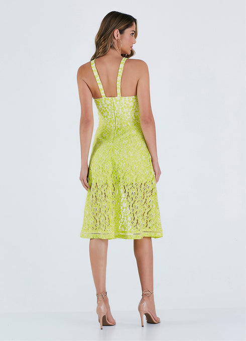 Perfect Way vestido de renda com shorts NV06424💫