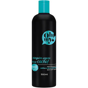 Shampoo define e dá volume Oh my! Vegano ninguém segura esse cacho!500ml