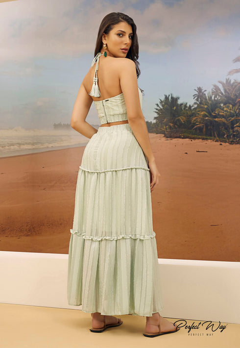 …VESTIDO MAX MIDI COM DETALHES NA LATERAL 💫