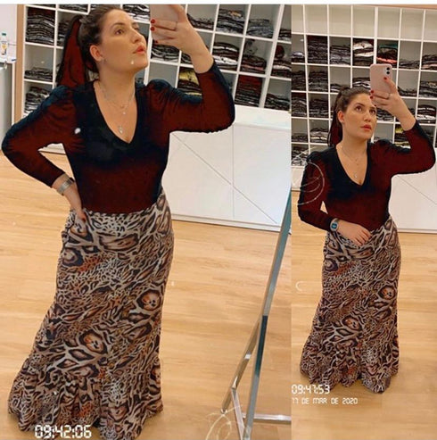 Saia longa Abertura 💫