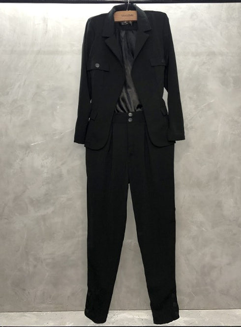 Conjunto Blazer e Calça Georgette 26312 💫