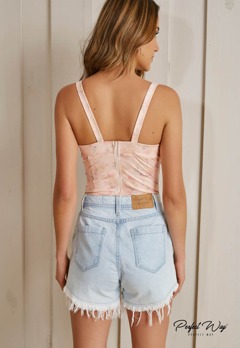 Body Alça com estampa floral💫