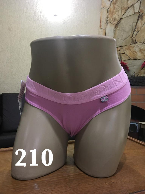 Calcinha cueca elástico trabalhado no algodão