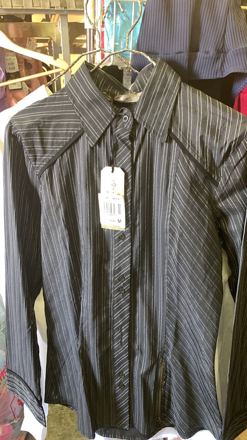 CAMISA LISTRADA SANTISSIMA 10146💫