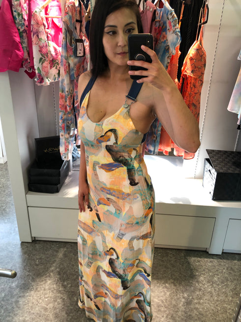Vestido Santíssima Estampado 10273 💫
