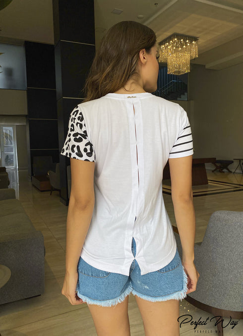 T Shirt Com Estampa Exc Label RA026193