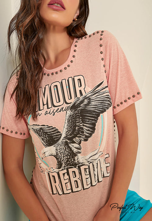 I T-SHIRTS ESTAMPADO PERFECT WAY LPV226070,💫