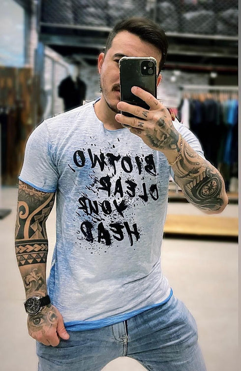 Camiseta Masculina Flamê