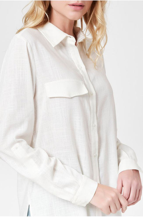 Camisa Detalhe bolso💫