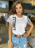 T Shirt Com Estampa Exc Label RA026193
