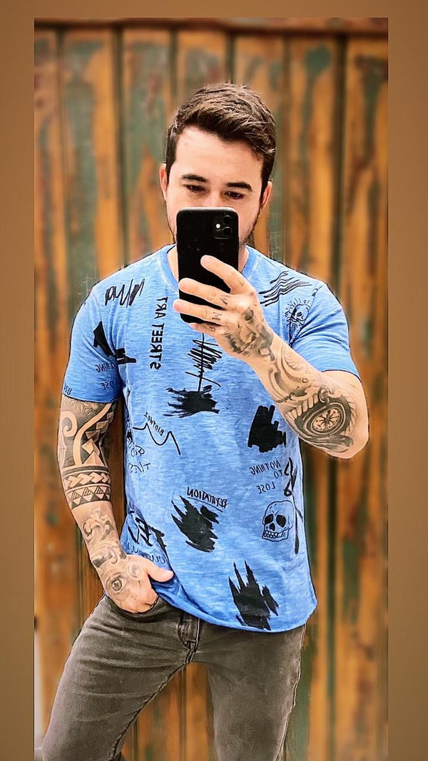 Camiseta Masculina Street