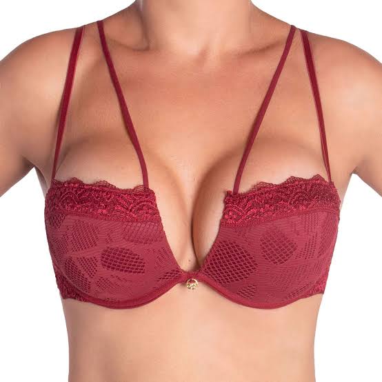 …Sutiã Strappy Nude