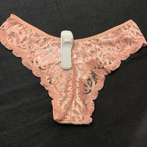 Calcinha Tanga De Tule Trabalhada